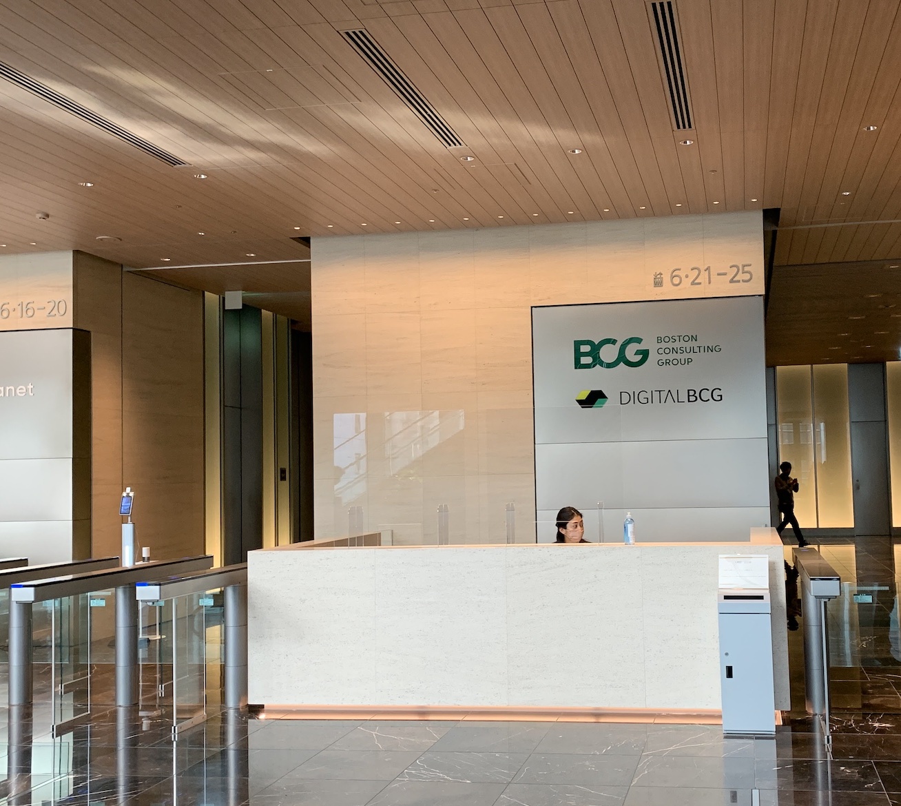 BCG Tokyo Office - Johnny Kao's current workplace as a Senior Fintech Consultant